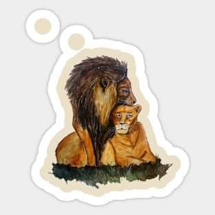 Love Leo Sticker